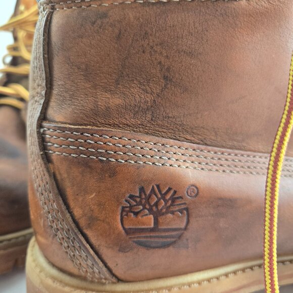 Premium Timberland Leather Boots – Waterproof – Rugged Workwear Style – Men - Picture 7 of 11